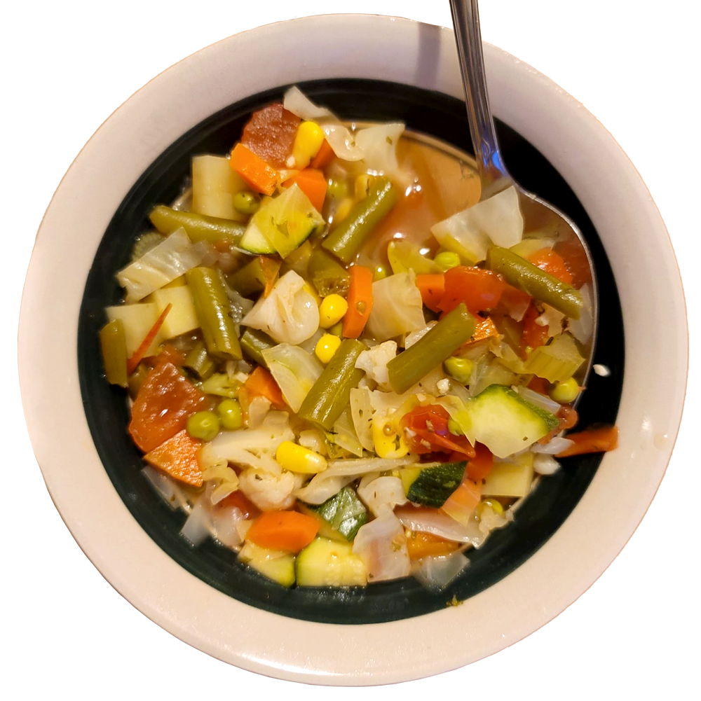 Garden Vegetable Soup Bowl